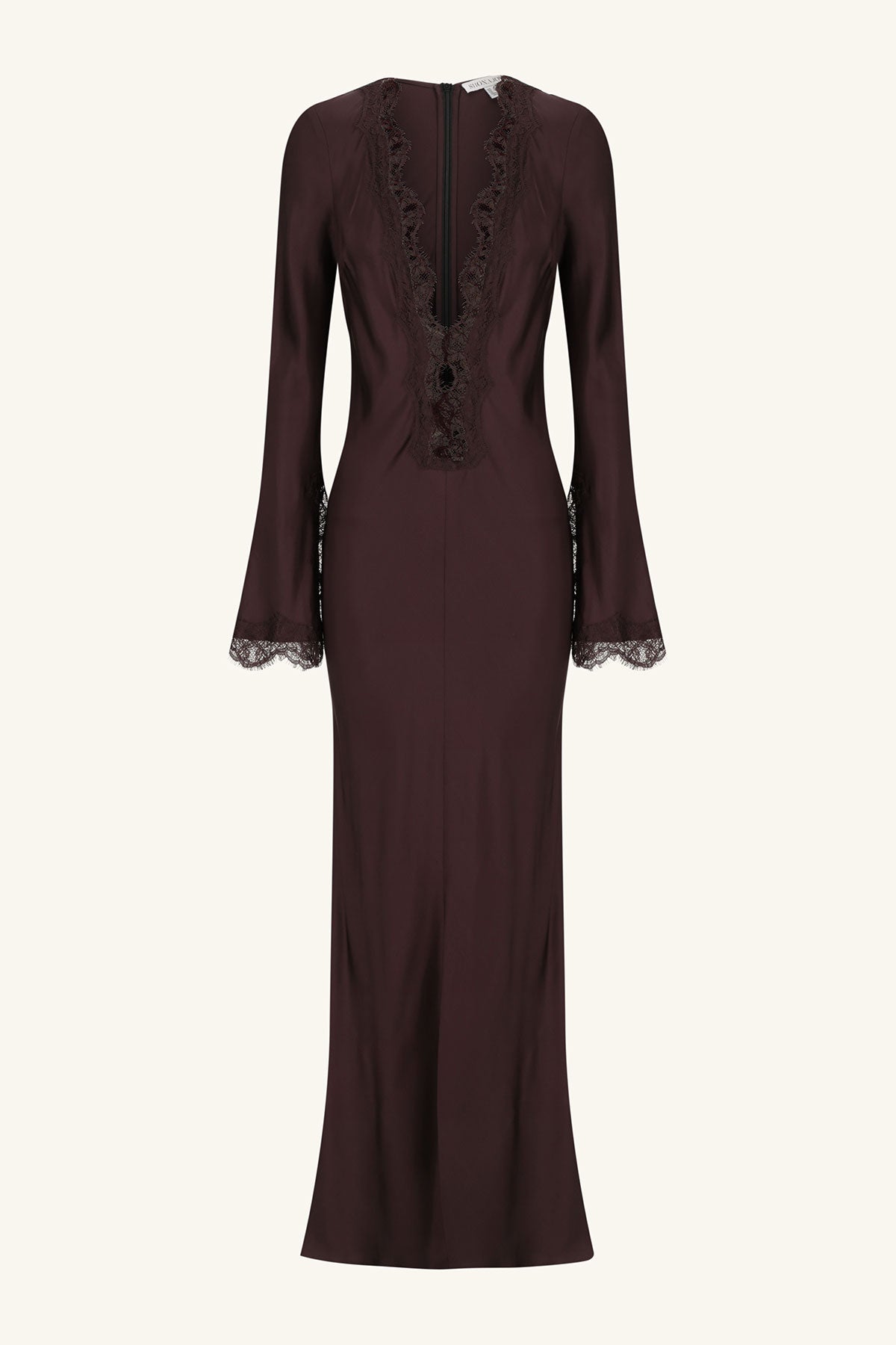 ノートルエモアlace design knit long one-piece ノートルエモア lace design knit long one-piece ノートルエモアlace