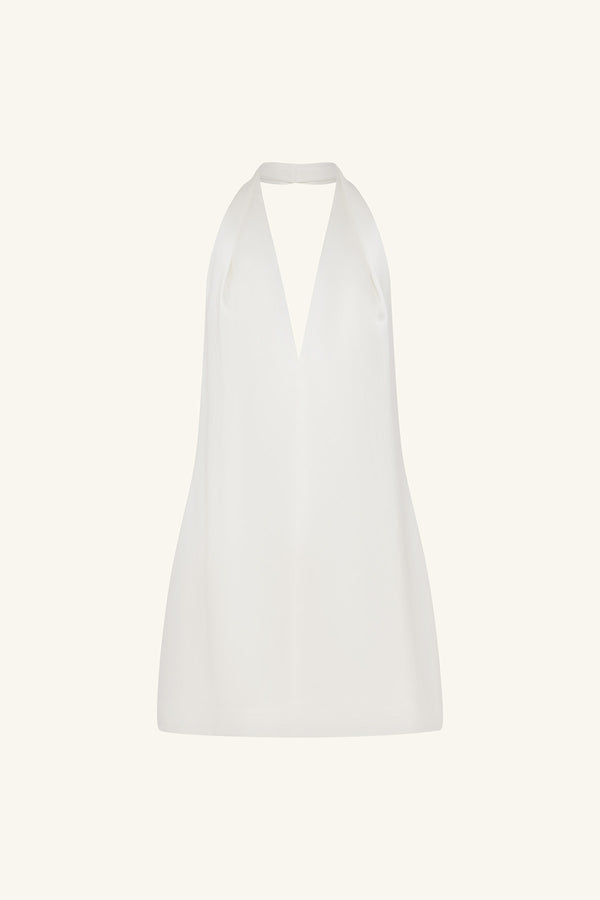 Savanna Halter Neck Mini Dress | Ivory | Dresses | Shona Joy Shona Joy US Savanna Halter Neck Mini Dress | Ivory | Dresses | Shona Joy Shona Joy US