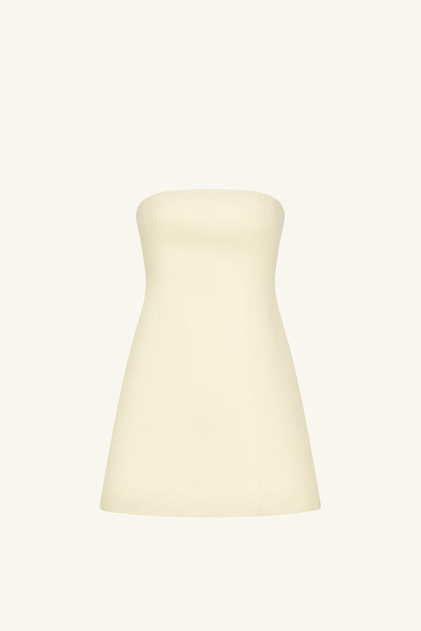 OTIS PANELLED STRAPLESS MINI DRESS - YUZU_G