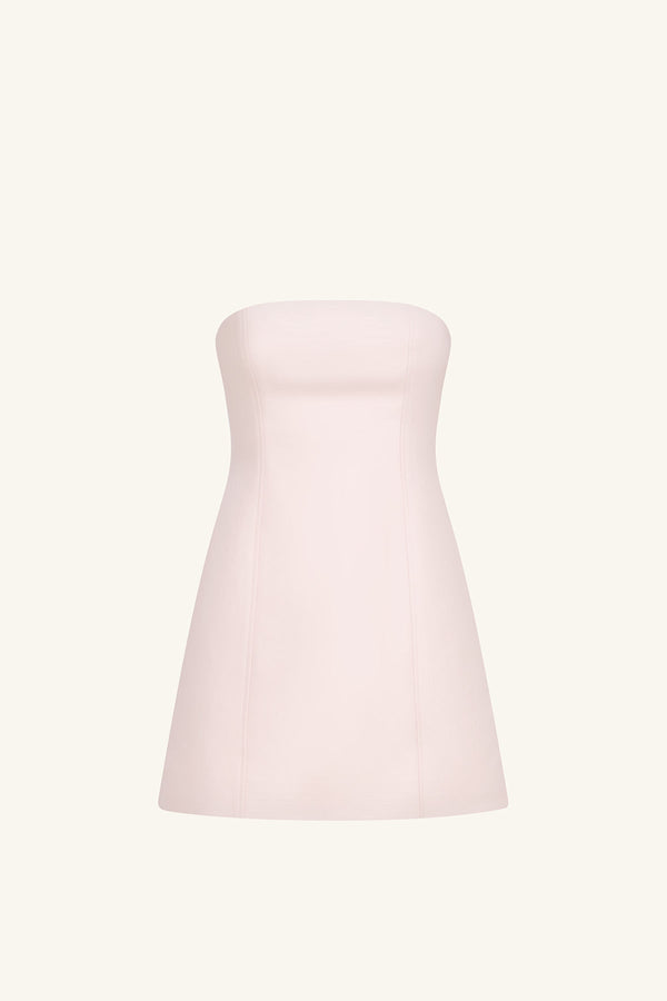 OTIS PANELLED STRAPLESS MINI DRESS - FAIRYFLOSS_G