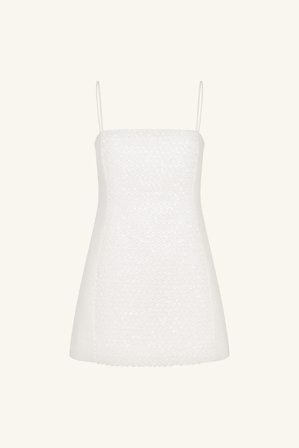 ELUNA PANELLED SEQUIN MINI DRESS_G