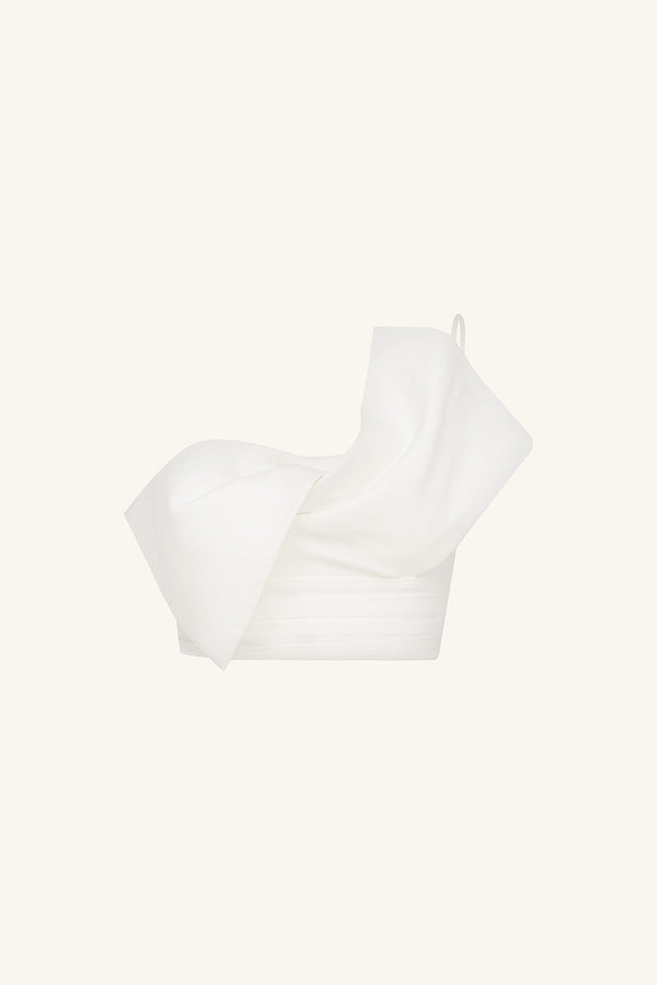 OTIS TWIST KNOT TOP - IVORY_G