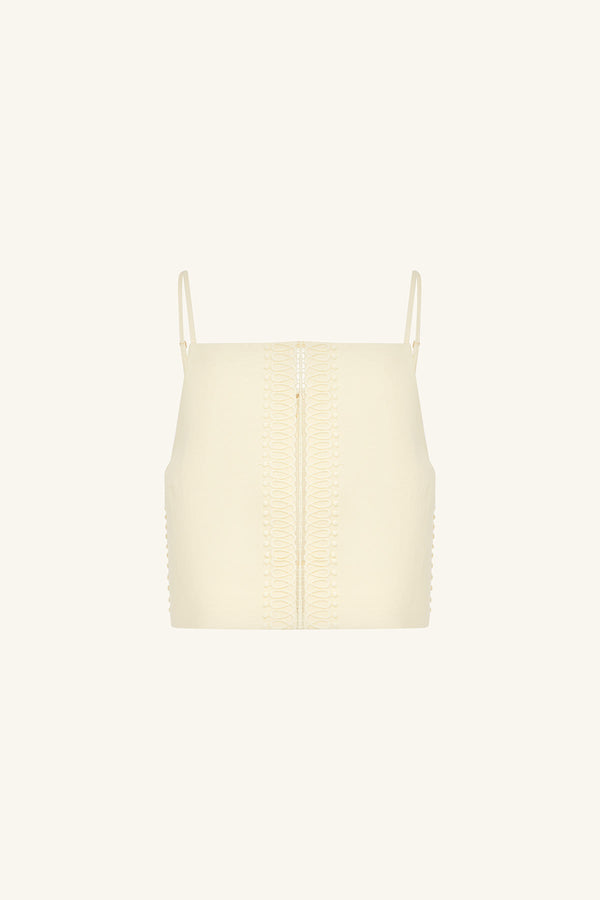 WRIGHT LACE CROPPED CAMI_G