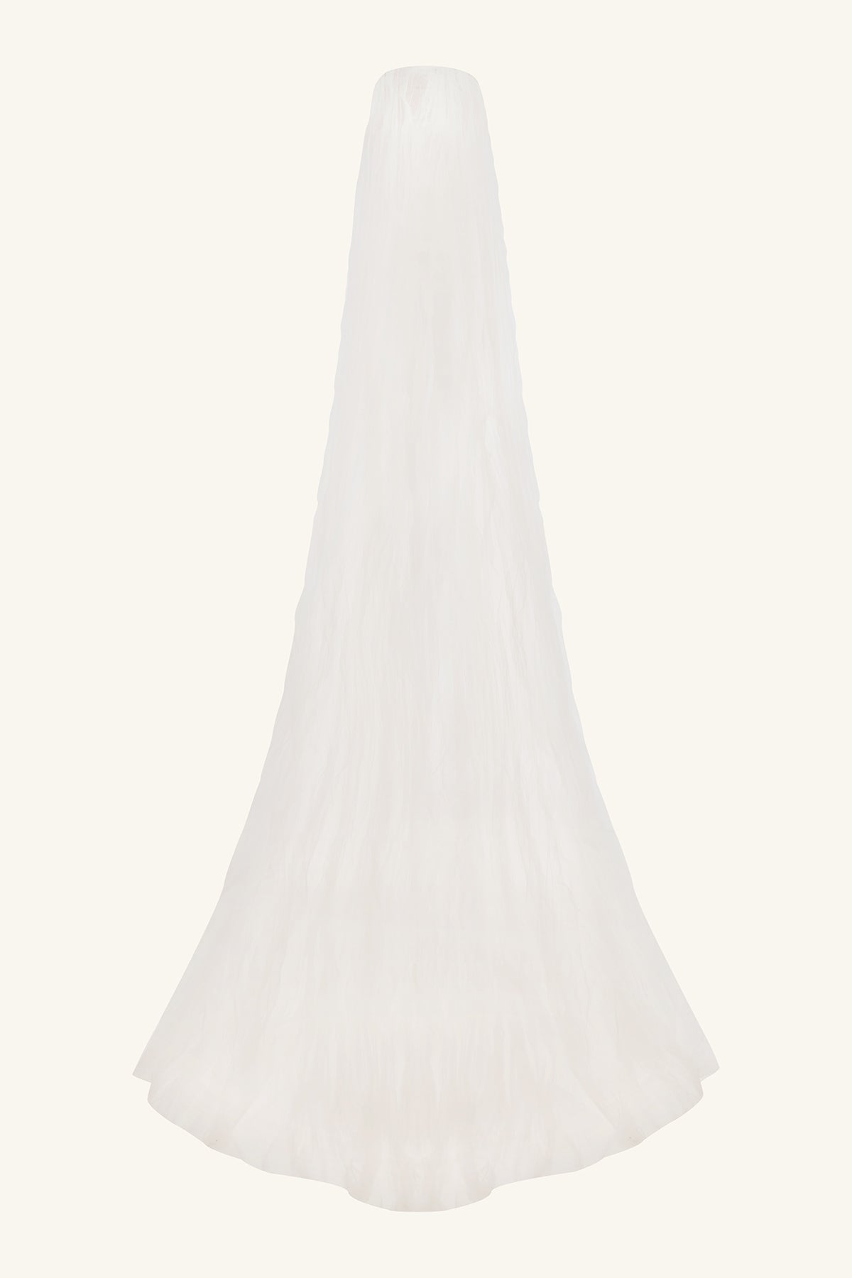 Halo Pleated Veil | Ivory | Headwear | Shona Joy – Shona Joy US