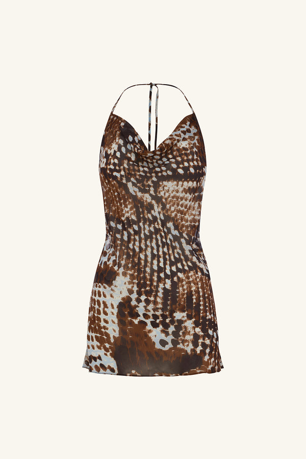 MAIA SHEER OPEN BACK COWL TOP_G