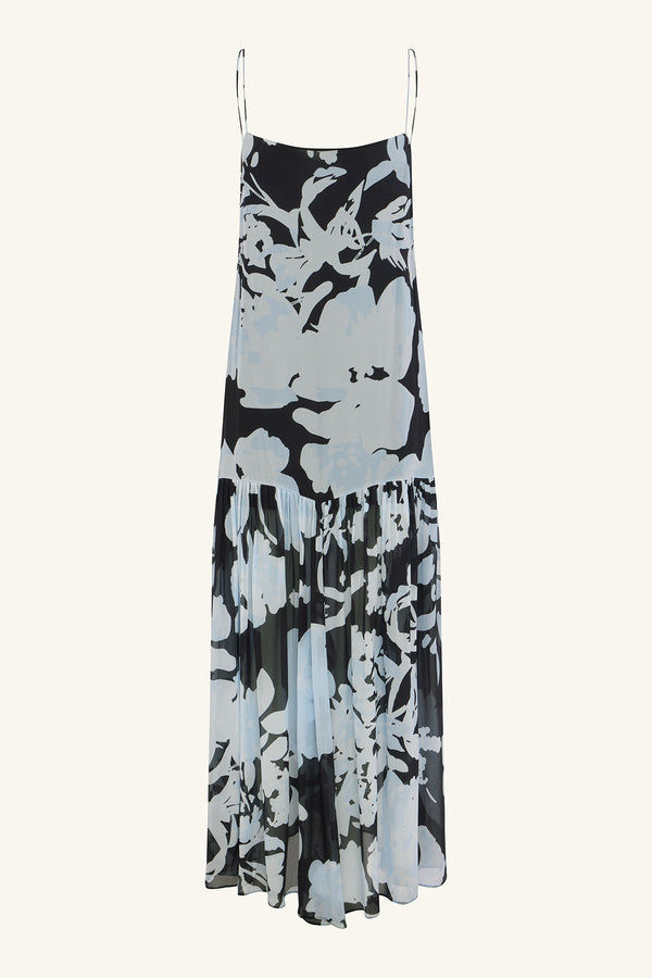 ALEYNA DROPPED WAIST MAXI DRESS_G