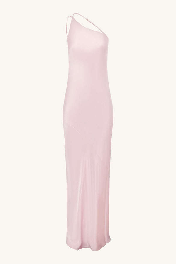 LA LUNE ONE SHOULDER COWL BACK MAXI DRESS - BLOSSOM_G