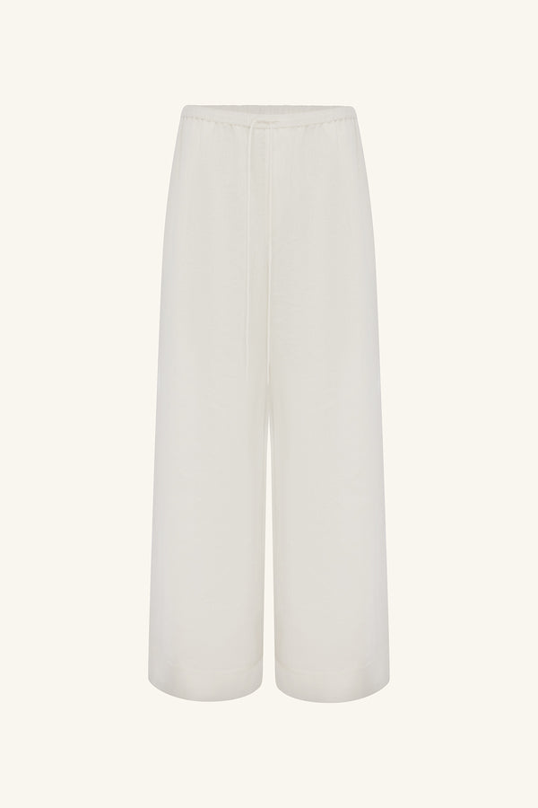 TOMMY LINEN PANT - IVORY_G