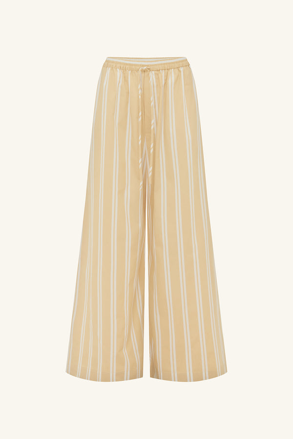 OMRI COTTON WIDE LEG PANT_G