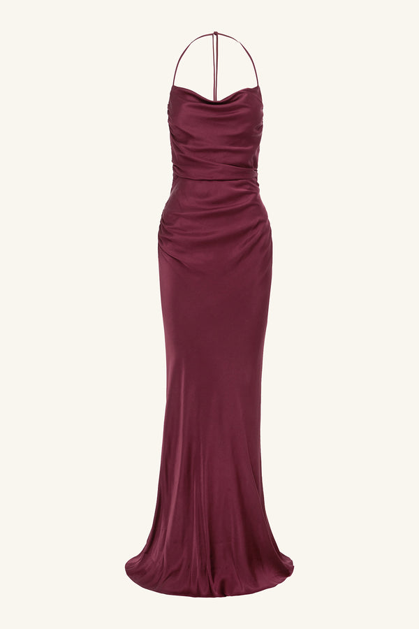 LA LUNE LACE BACK MAXI DRESS - SHIRAZ_G