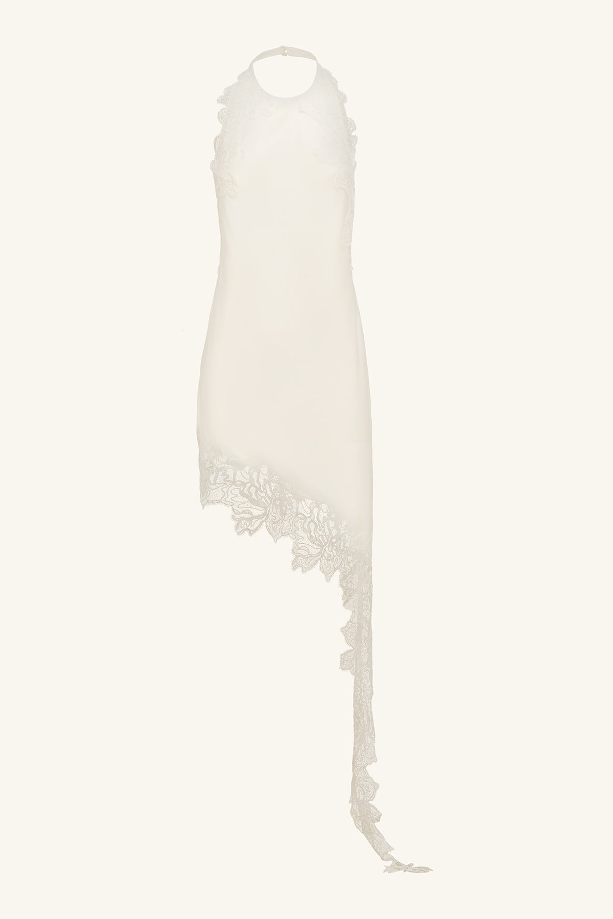 Eniko Lace Open Back Mini Dress | Ivory | Dresses | Shona Joy