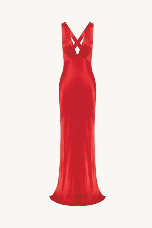 tatum silk dress Tatum Satin Cowl Mock Neck Dress