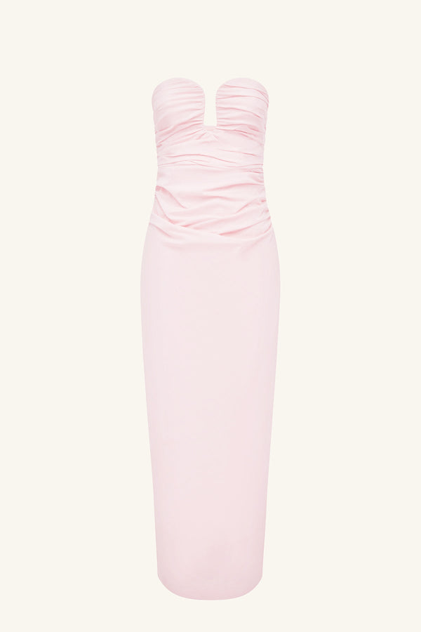 CAMPBELL STRAPLESS U WIRE MAXI DRESS - BALLERINA_G