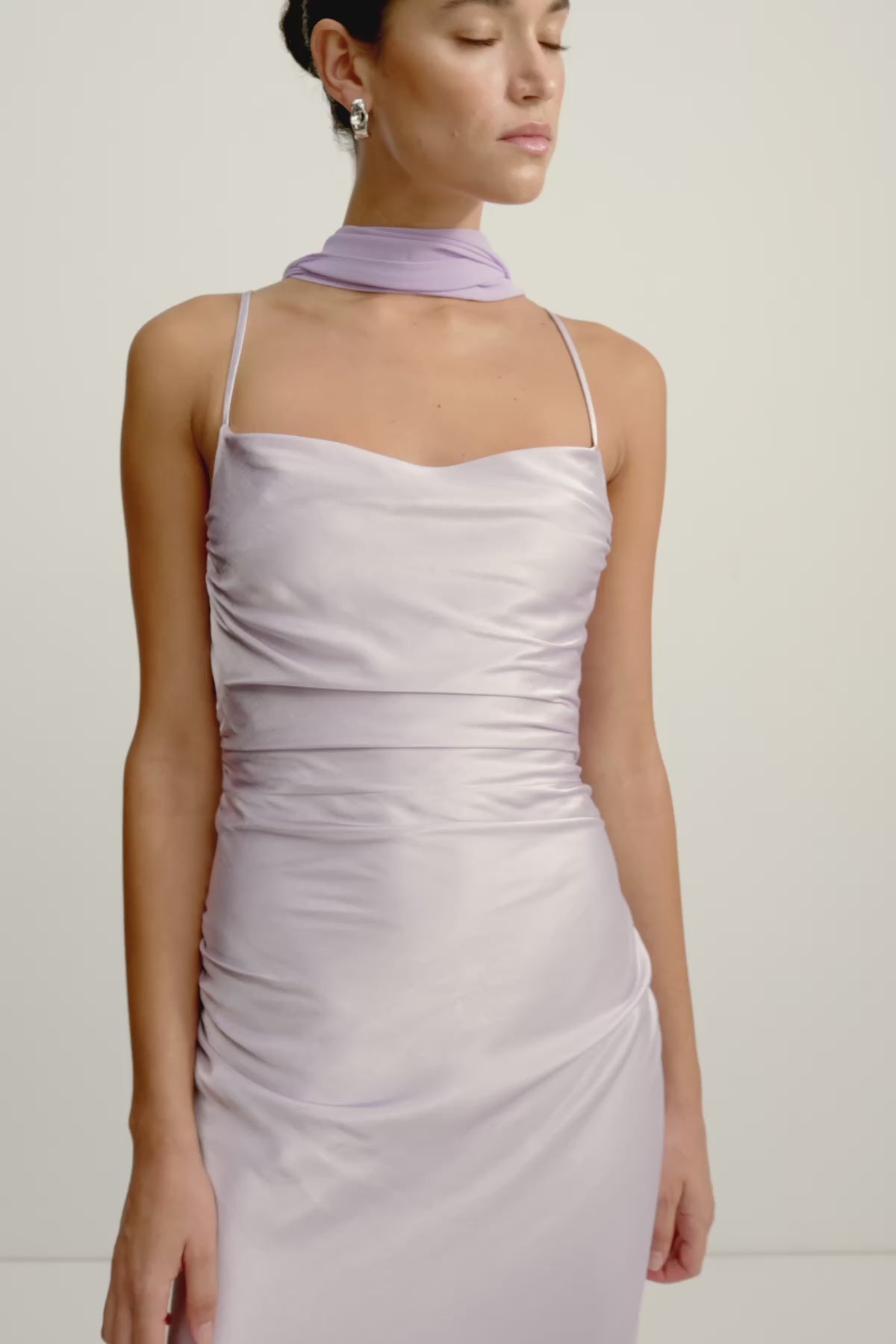 Lucent Scarf | Lilac | Accessories |Shona Joy – Shona Joy US