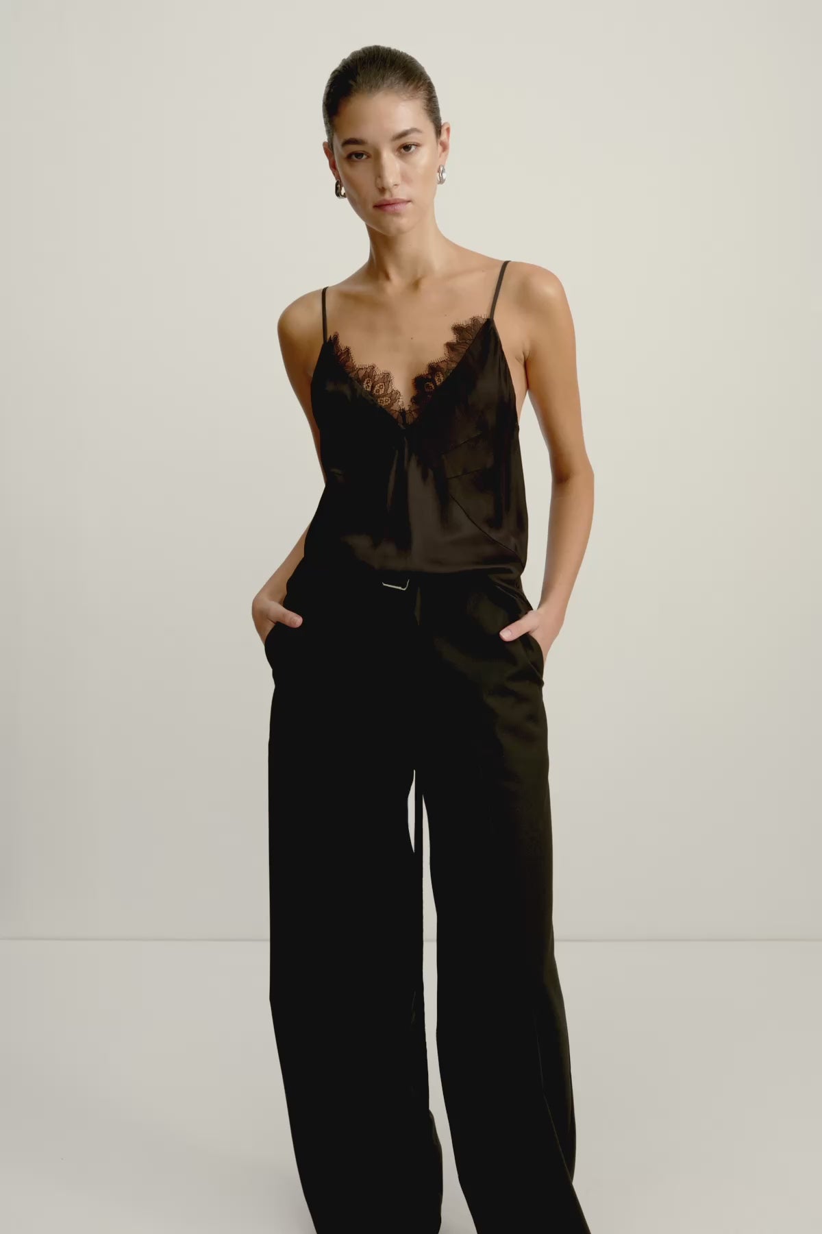 Maisie Lace Cami | Black | Tops | Shona Joy – Shona Joy US