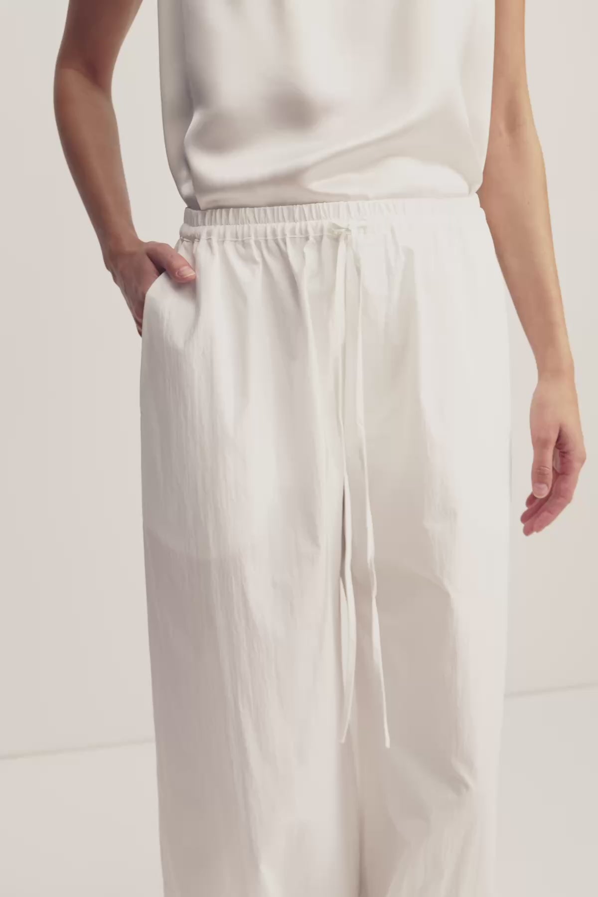 Campbell Harem Pant | Ivory | Pants | Shona Joy – Shona Joy US