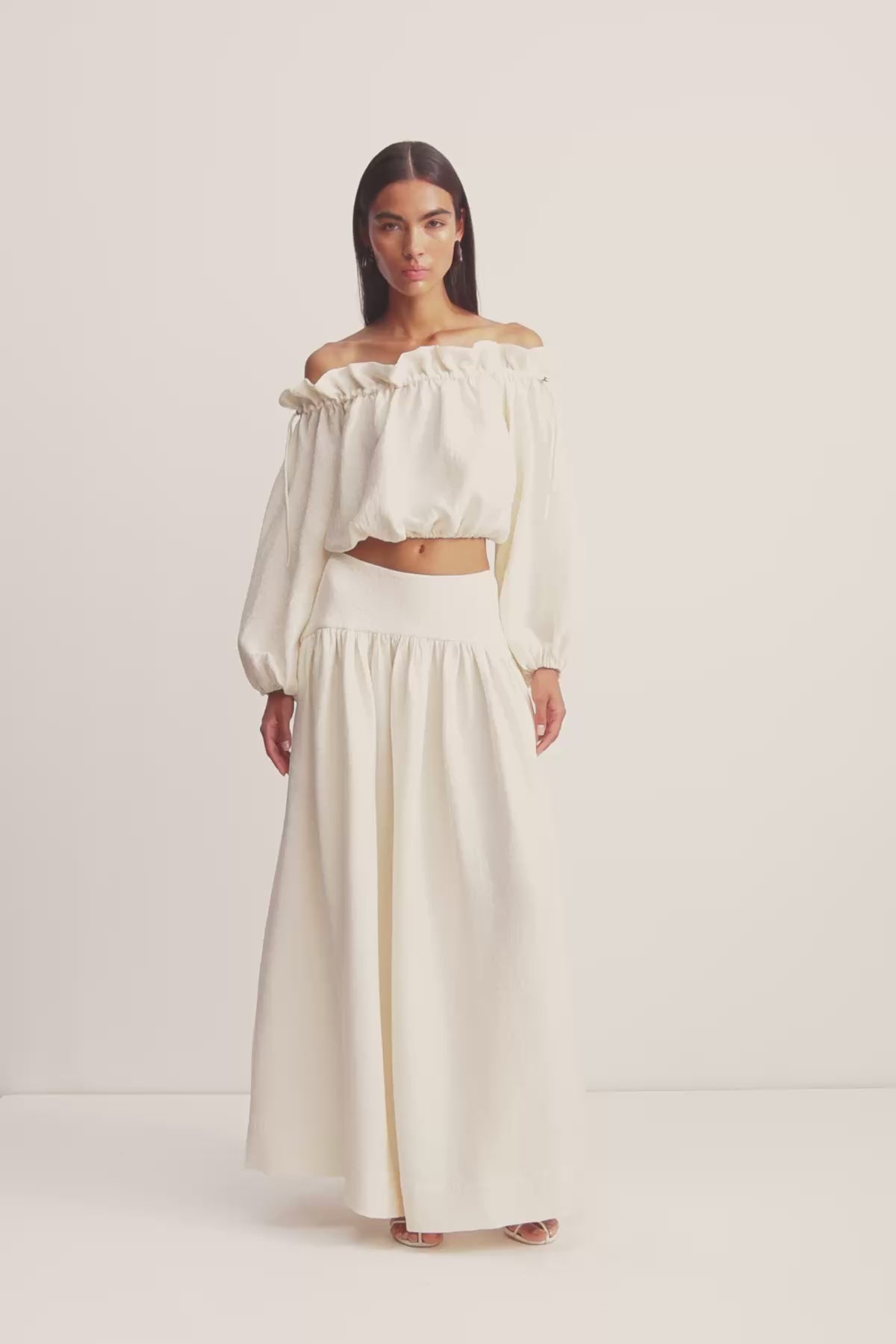 Jasper Linen Blend Blouse | Resin | Tops | Shona Joy – Shona Joy US