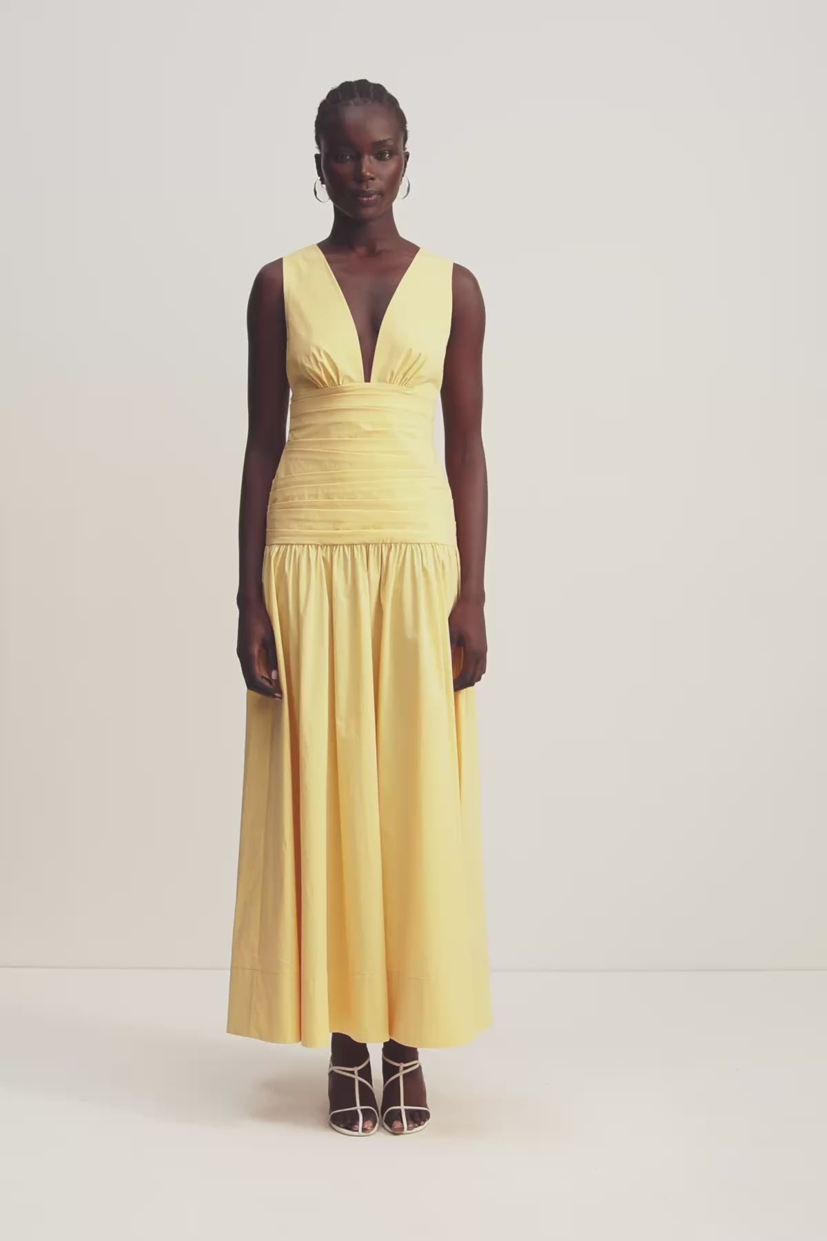 Campbell Gathered Maxi Dress | Soleil | Dresses | Shona Joy