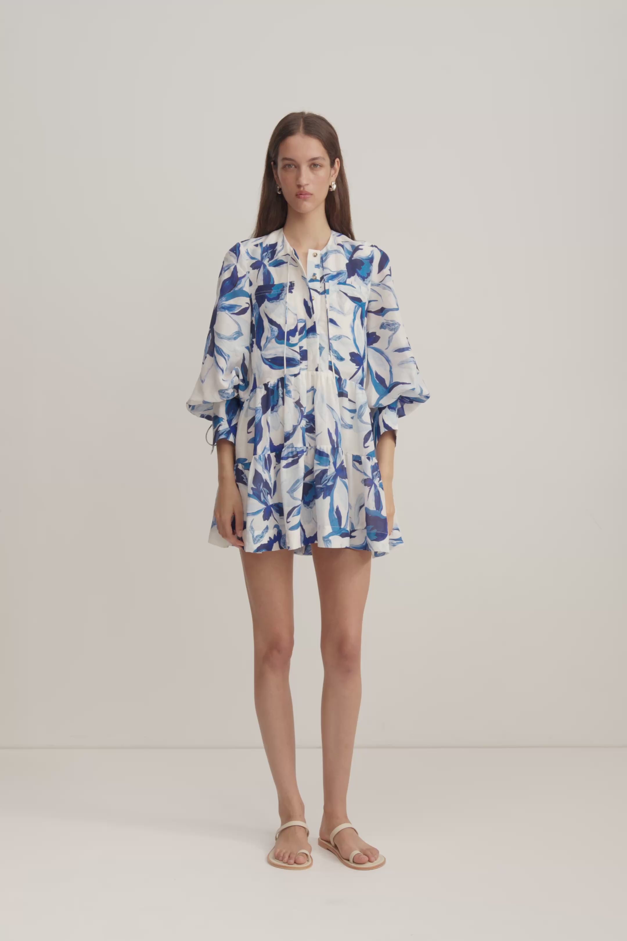 Helinia Double-Burtoned Dress ワンピース(LONG, MINI 2TYPE) ffbe78aa8ca6447eb39bab6c9c62bd